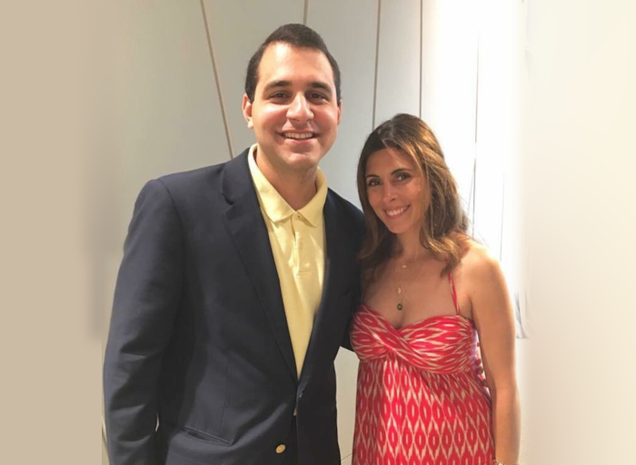 Garrett Boorojian and Jaimie Sigler