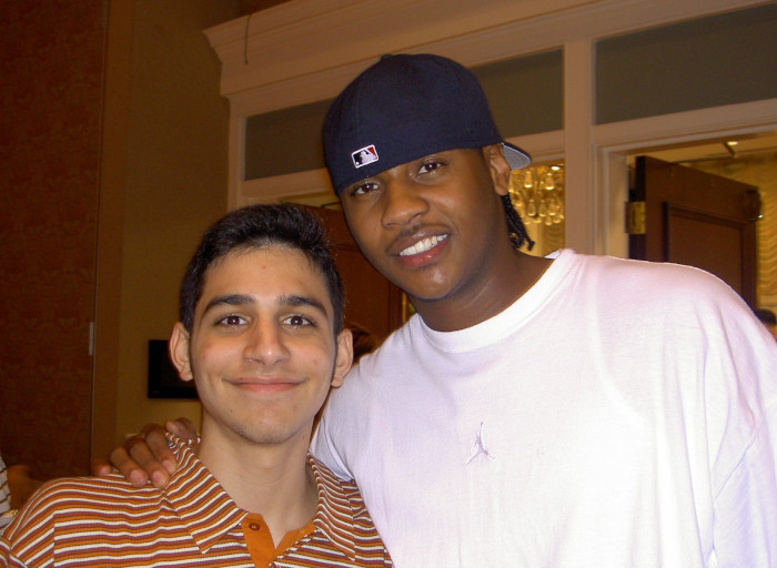Carmello with Garrett Boorojian